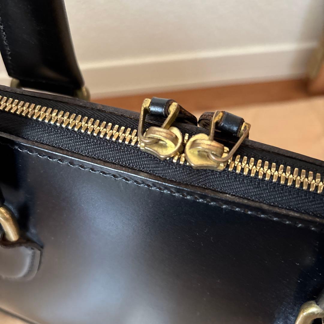 GANZO ブライドルレザー　ブリーフケース