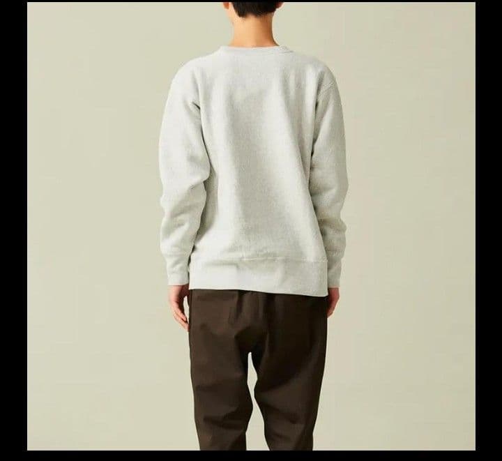 チャンピオン　Ｌ　クールネック　スウェットシャツ　リバースウィーブ　ミッキー