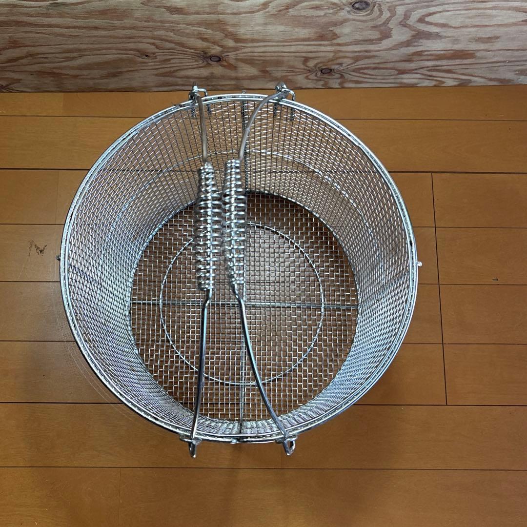 ステンレス製メッシュバスケット 　 サンワ-カケン製品