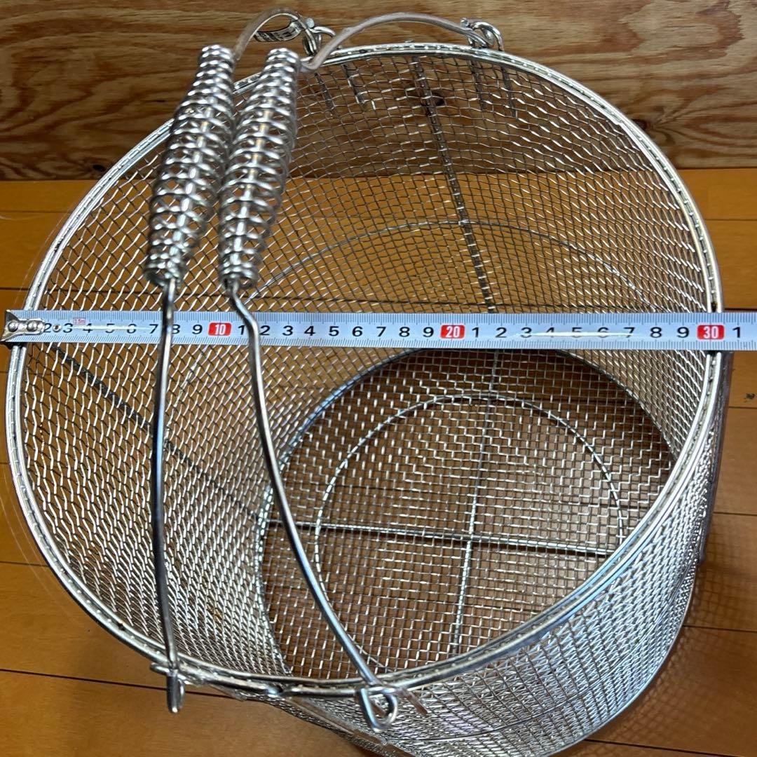 ステンレス製メッシュバスケット 　 サンワ-カケン製品