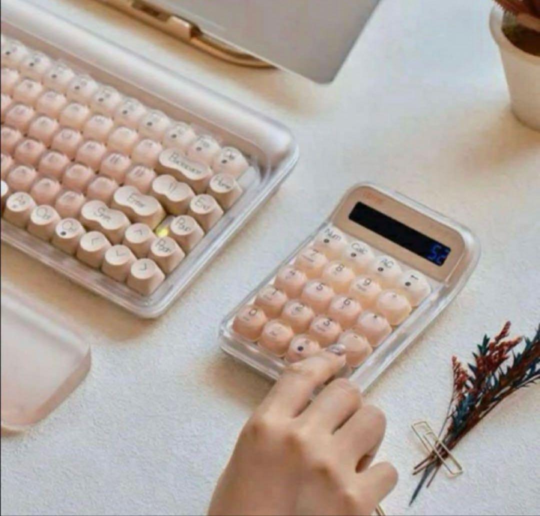 新品未使用 ロフリー lofree 光る電卓 テンキー 韓国 EH121