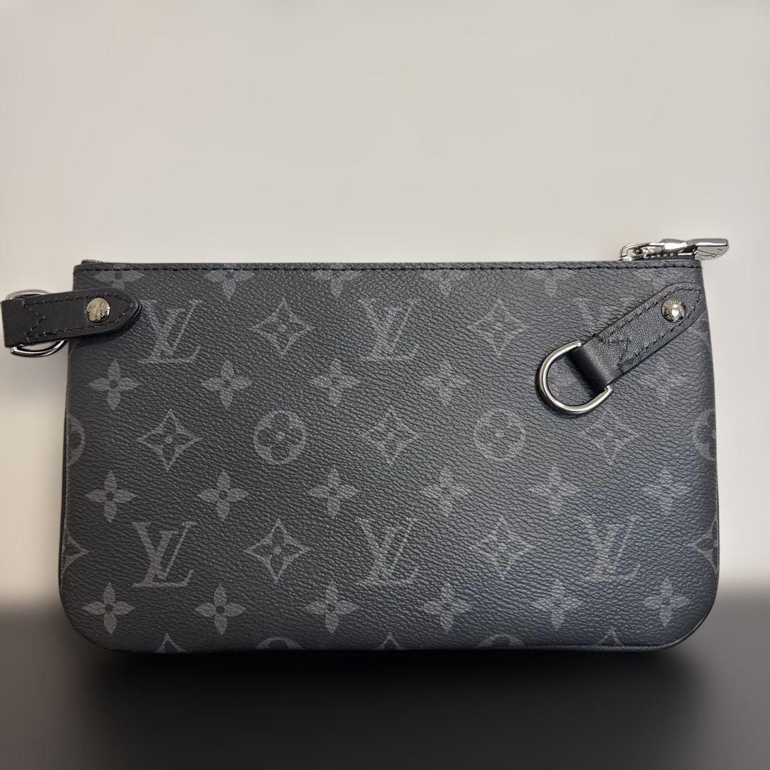 ルイ・ヴィトン モノグラム・エクリプス リバーストリオ ショルダーバッグ ポーチ