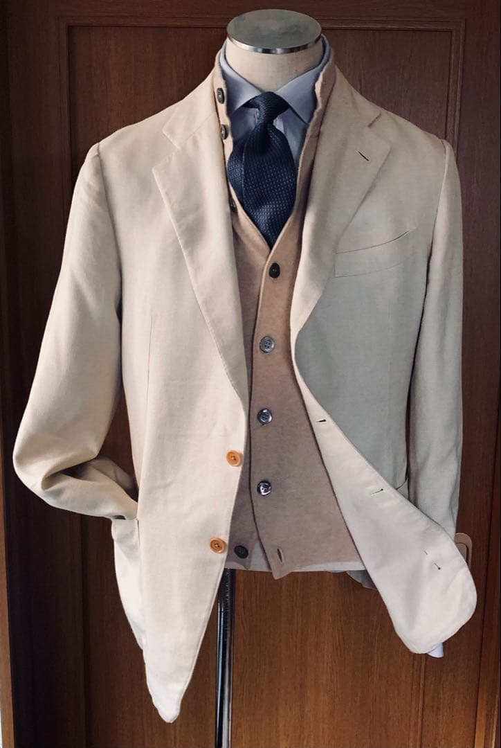 Burunello Cucinelli & RIVAMONTI. 極上ジレセット