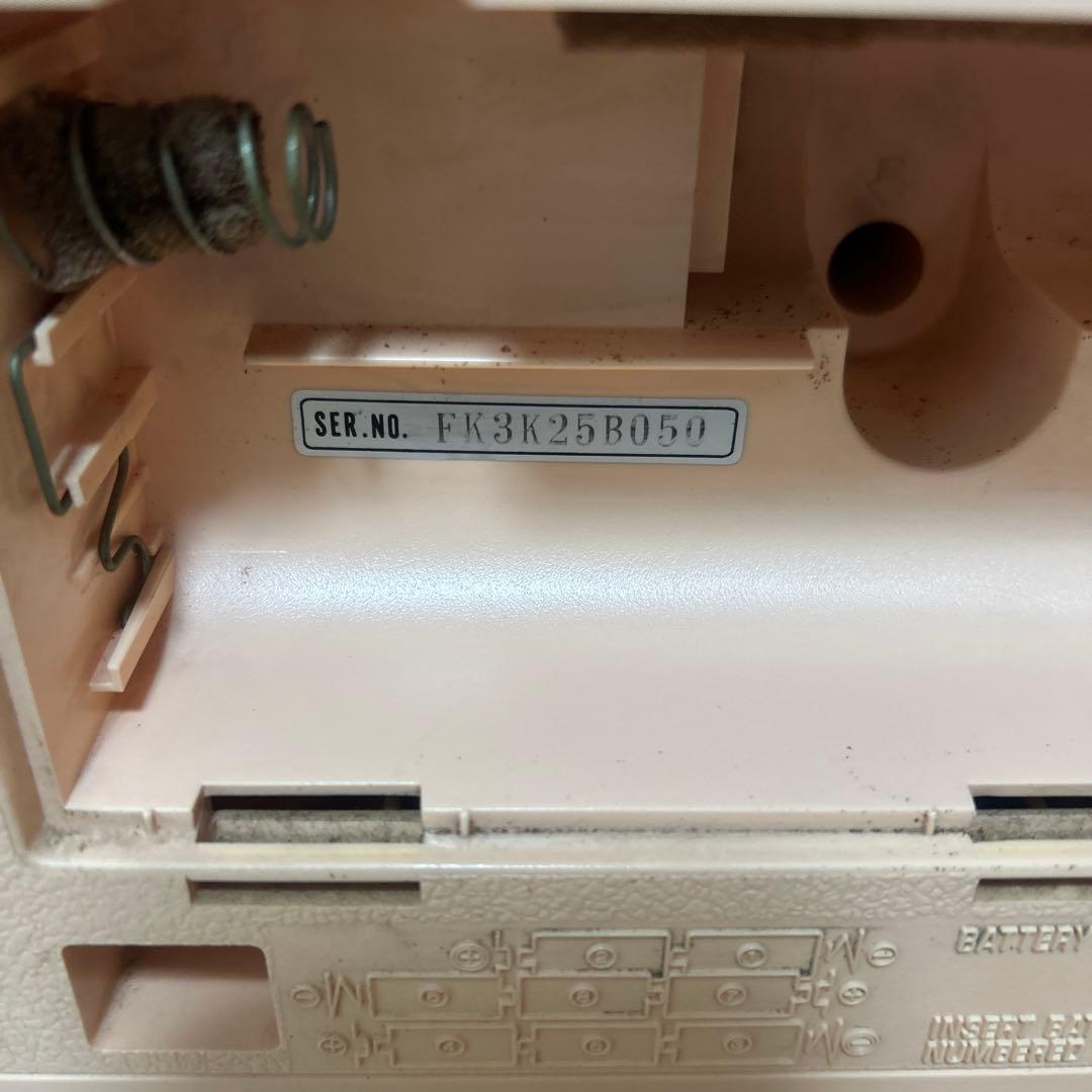 ナショナル　SG-J500 ステレオミュージックシステムラジカセ　希少　当時物