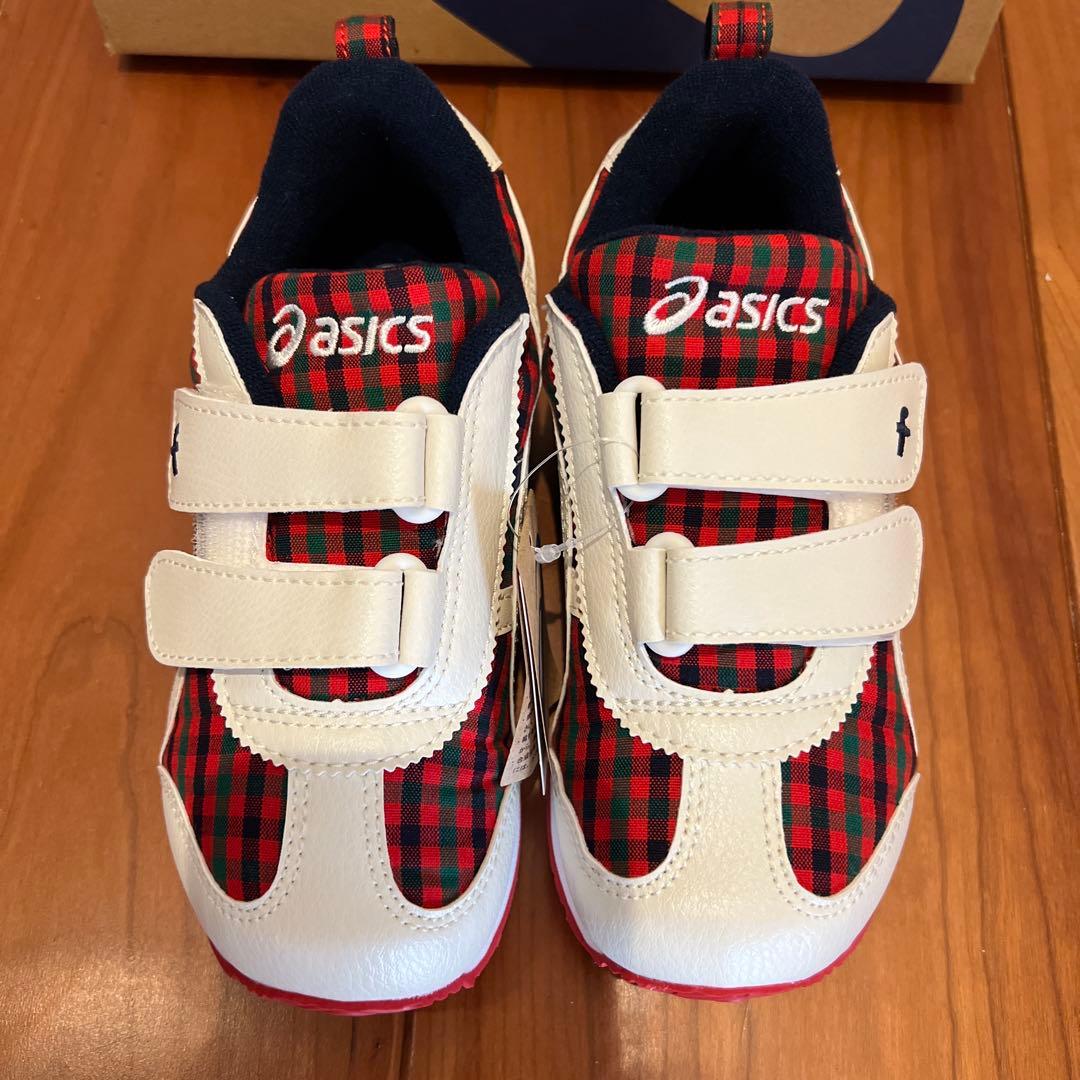 【新品未使用】familiar ファミリア アシックス スニーカー 18cm