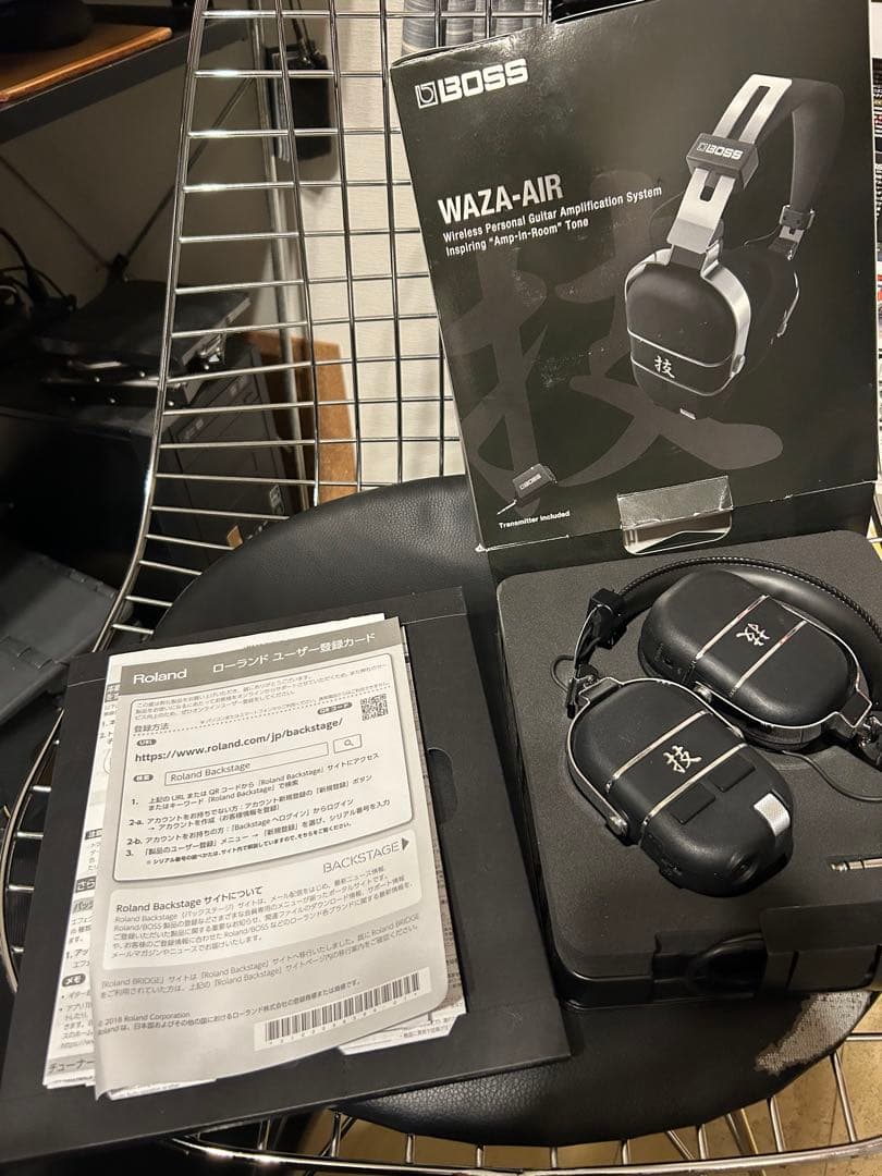 BOSS WAZA AIR ギターワイヤレスヘッドホン