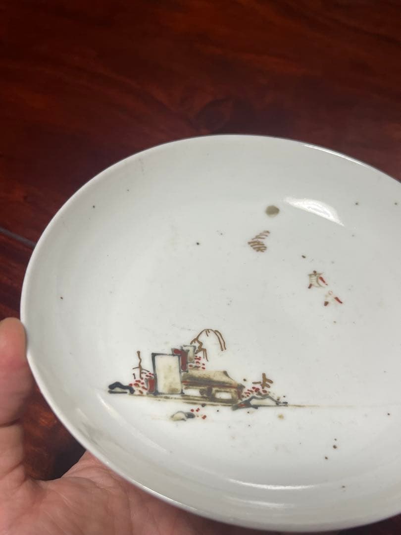 古九谷　色絵　金銀彩　窯傷完品　初期伊万里　柿右衛門　古伊万里　福徳コレクション