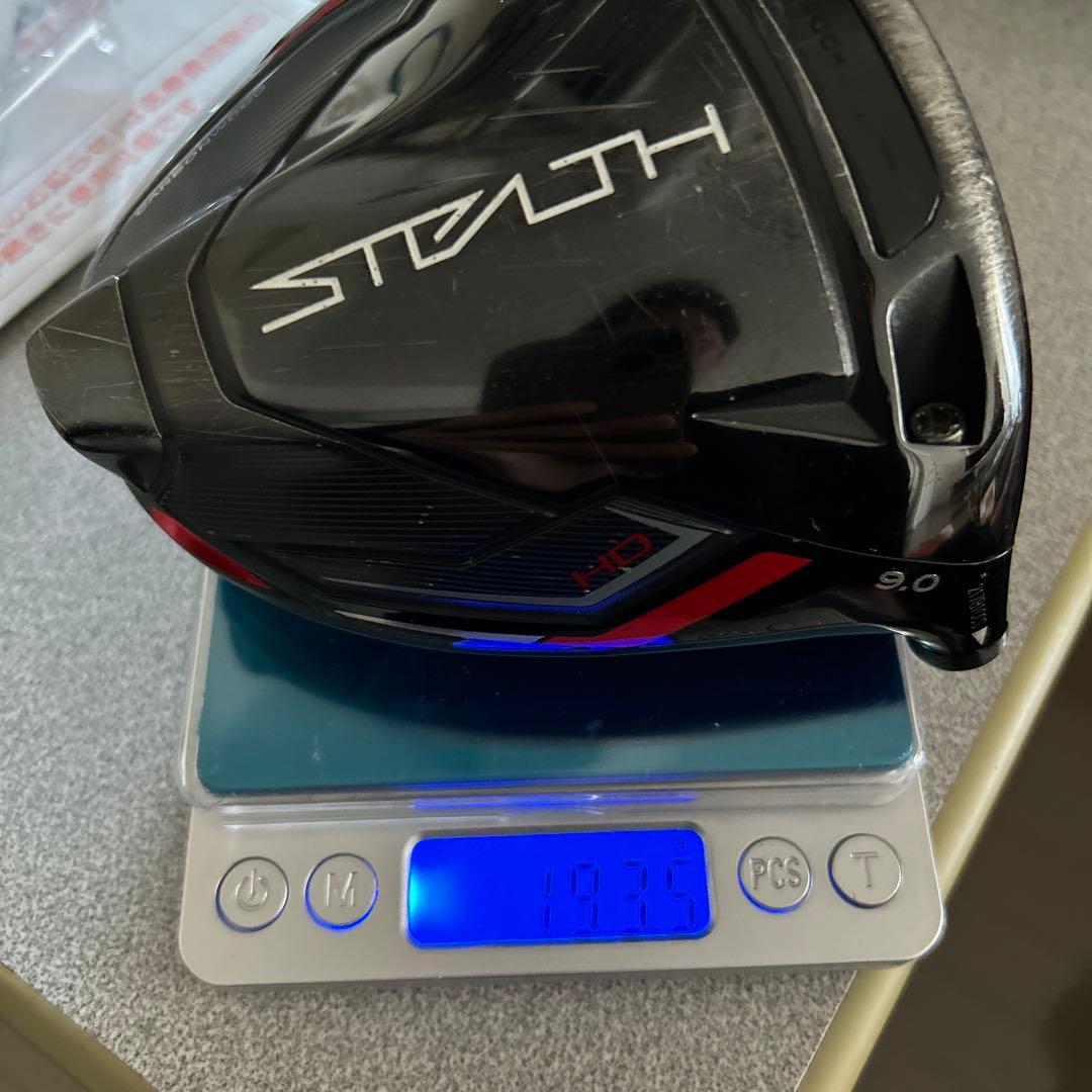 ステルスHD ９° ヘッド　カバー付き
