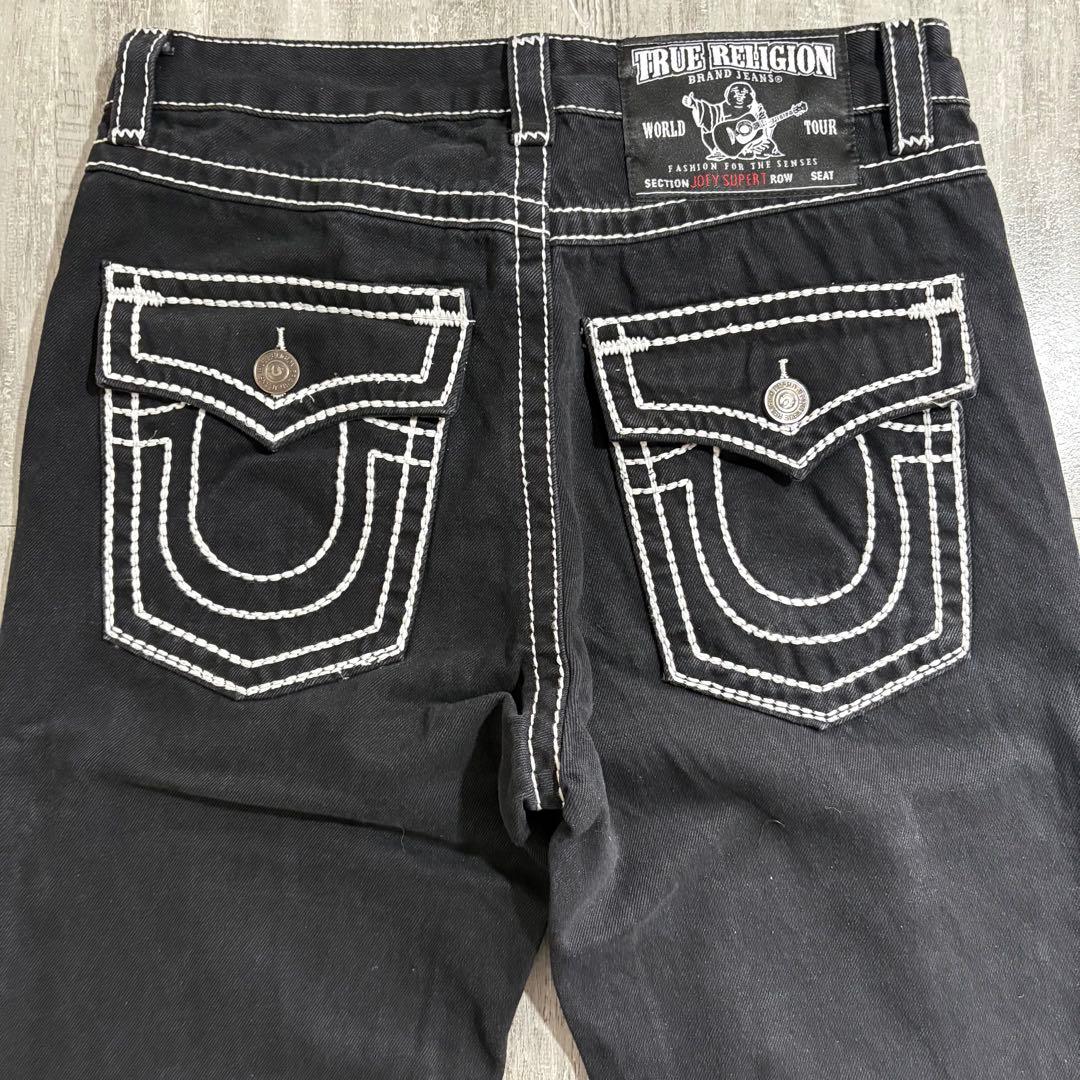 TRUE RELIGION Joey super 34白ステッチ
