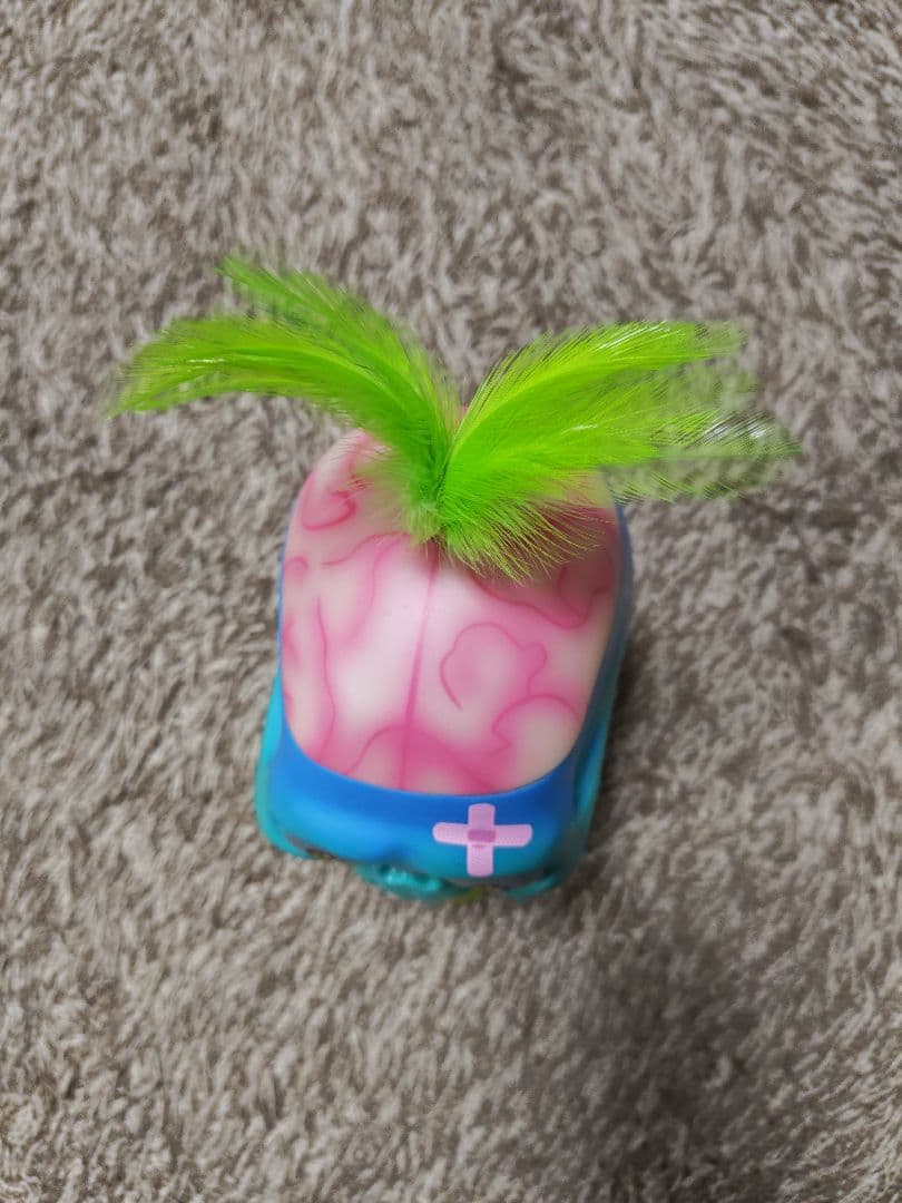 NAT08様用ピローヌ　スカル小物入れ　ホチキス