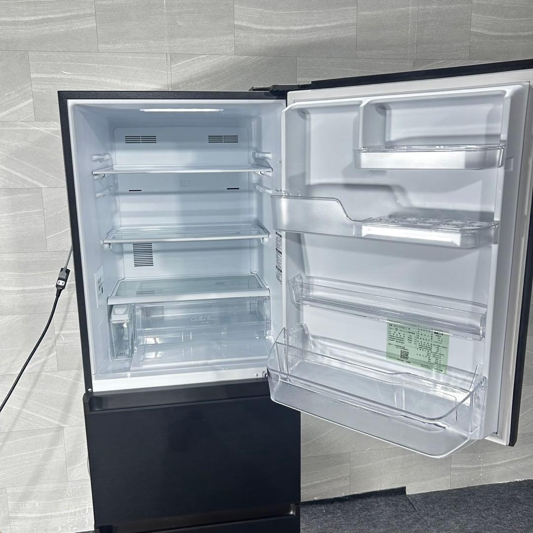 Panasonic 冷蔵庫 335L 2022年製 3ドア 自動製氷 d4912