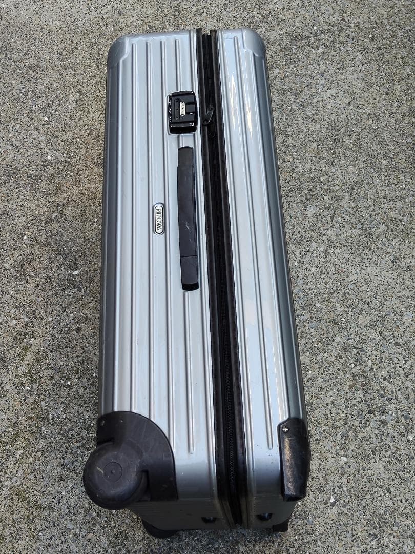 【廃盤・希少】RIMOWA サルサ 82L ２輪 シルバー 856.70　軽量