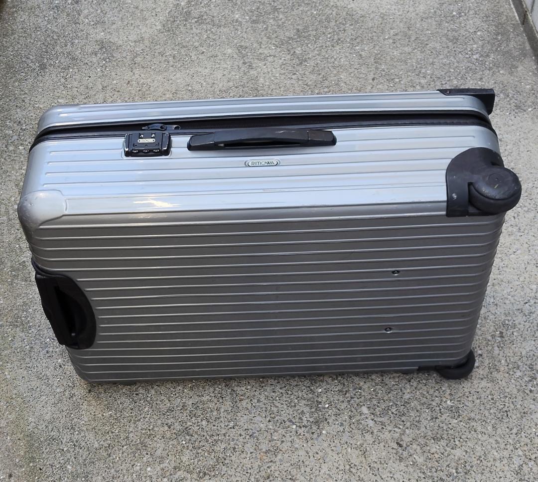 【廃盤・希少】RIMOWA サルサ 82L ２輪 シルバー 856.70　軽量