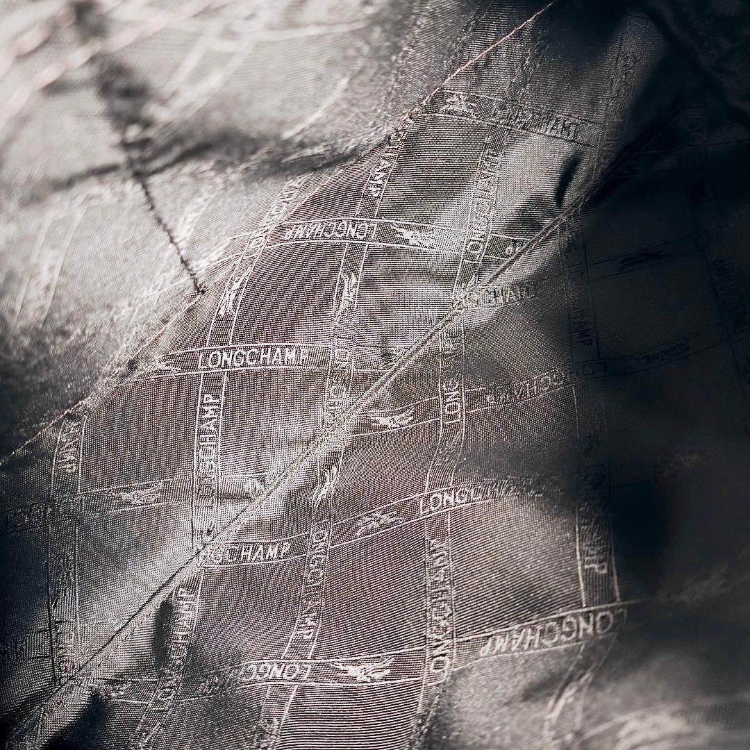 美品 ロンシャン シボ革 ショルダーバッグ LONGCHAMP