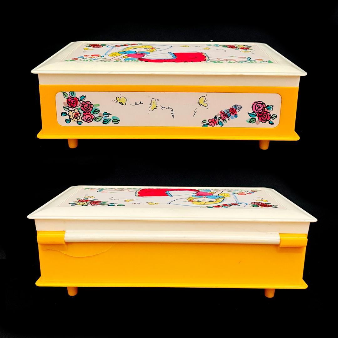 当時物！水森亜土 バレリーナが躍るオルゴール（動作品）七ツの子