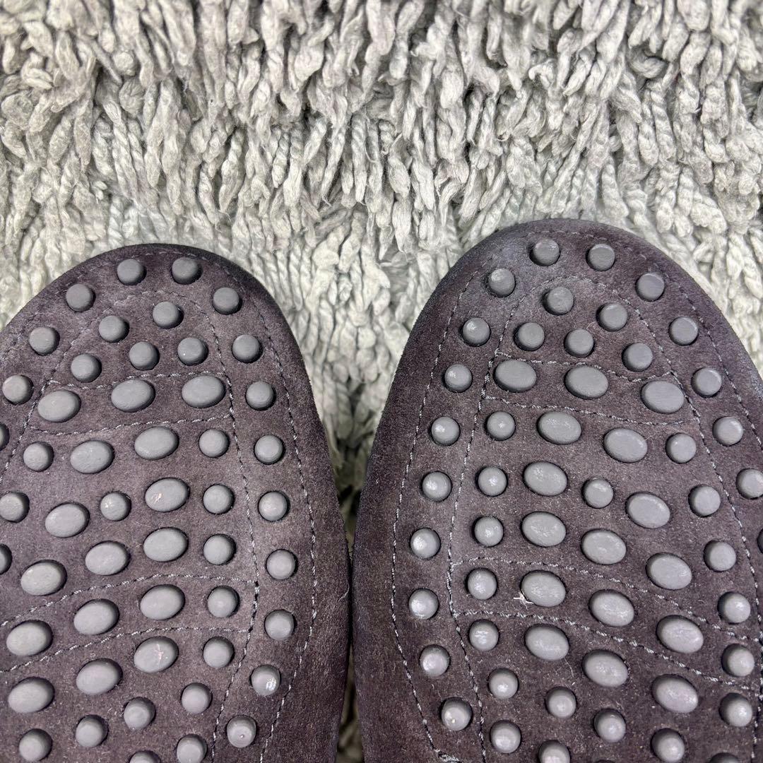 トッズ ダブルTドライバーズシューズ　黒　スウェード 36 23