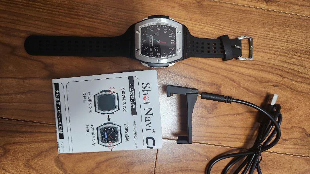 Shot Navi Crest GPSナビウォッチ ブラック