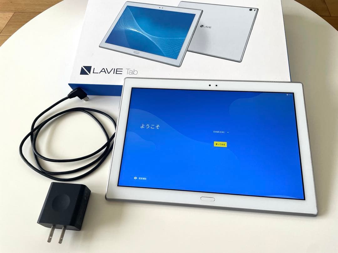 【美品】NEC LAVIE Tab ホワイト タブレット