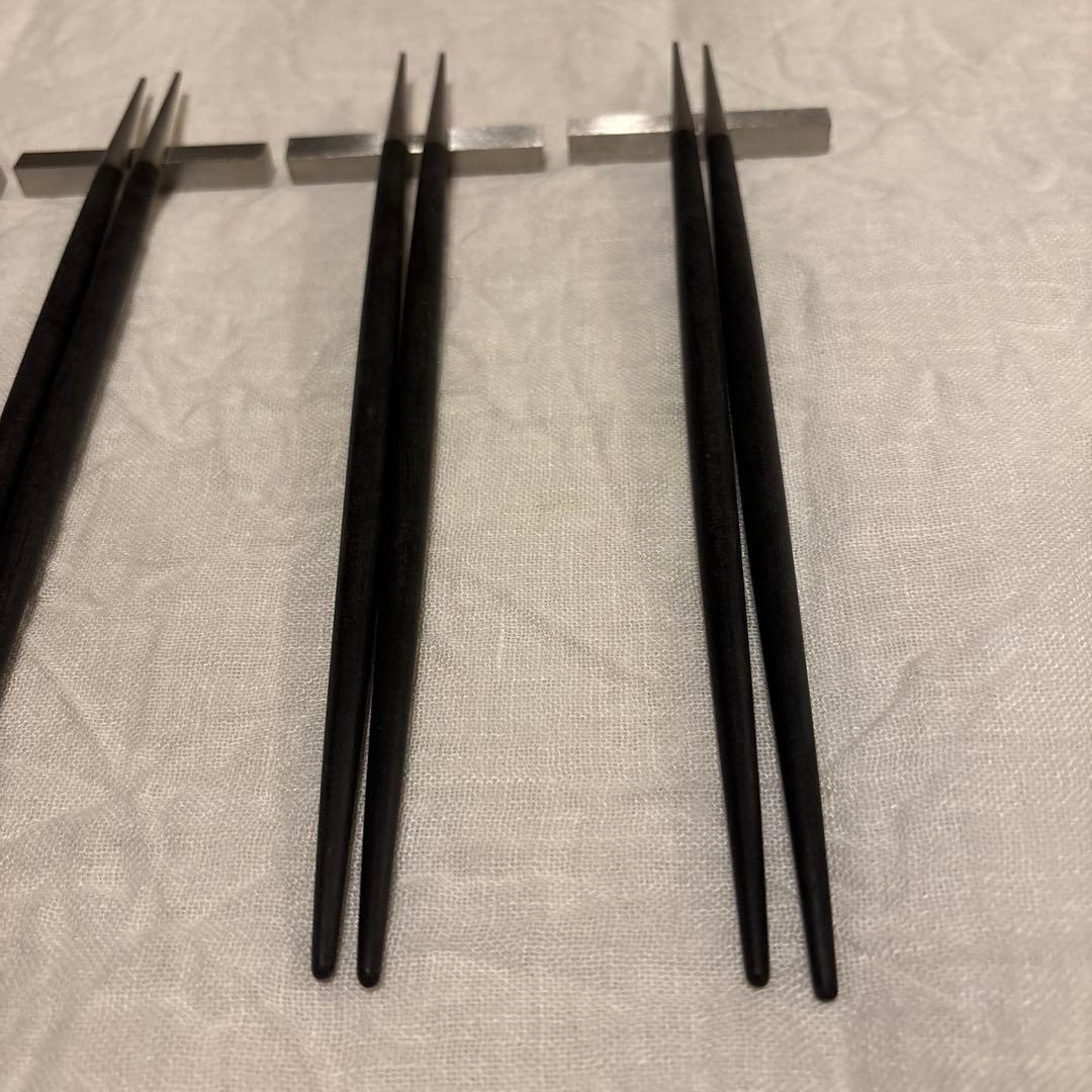 クチポール　箸＆箸置き　4セット　Cutipol