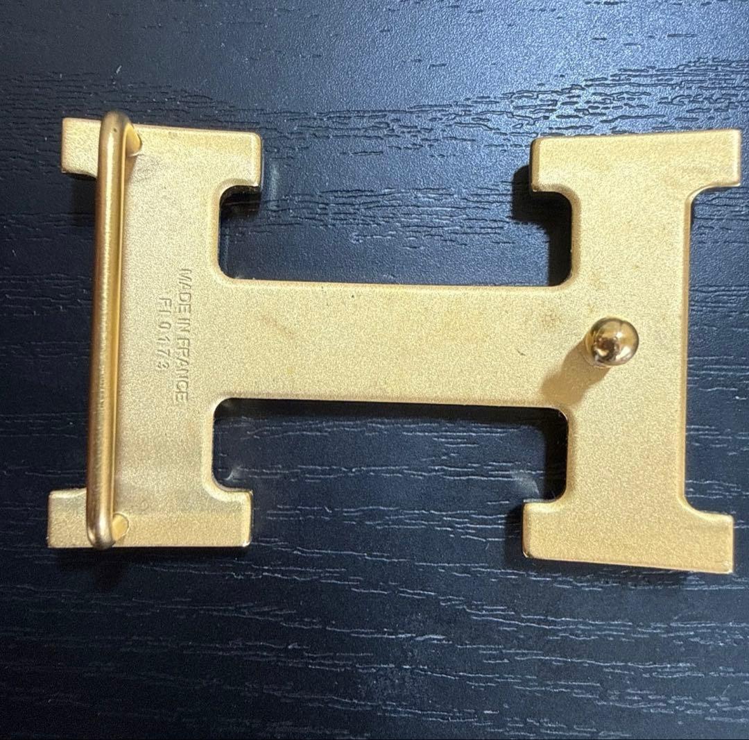 HERMES エルメス コンスタンスリバーシブルベルト85ゴールドカラーバックル