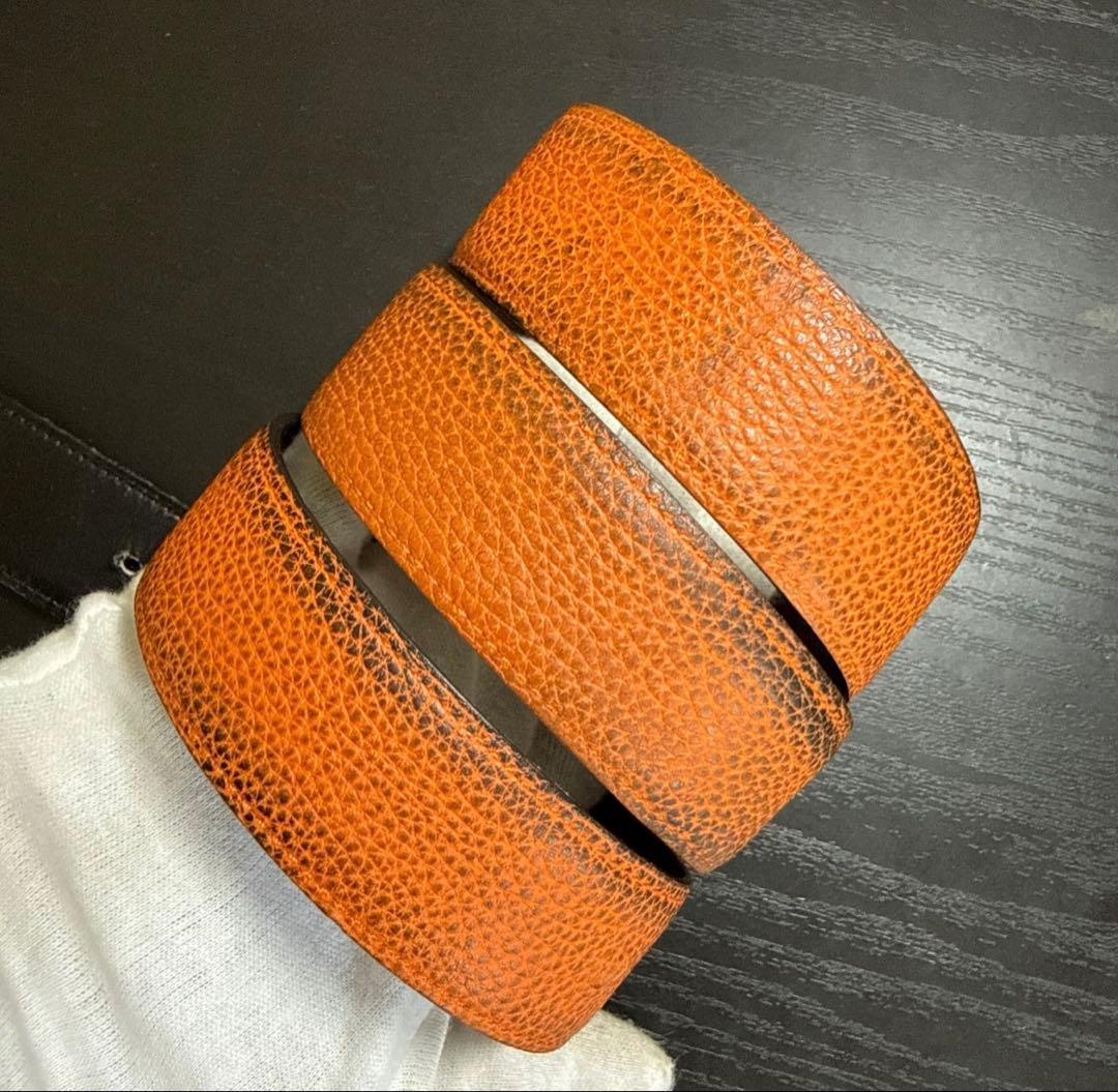HERMES エルメス コンスタンスリバーシブルベルト85ゴールドカラーバックル
