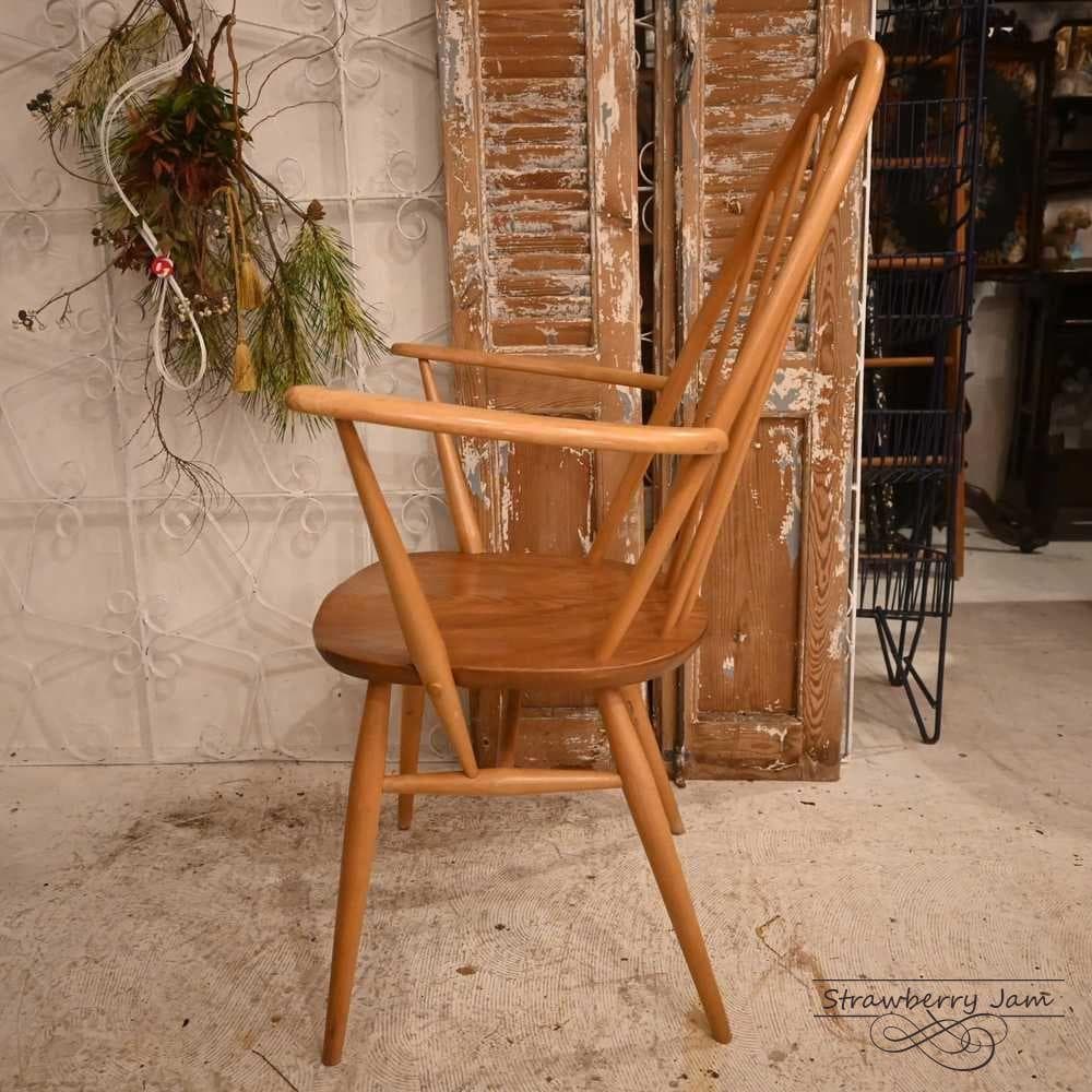 L3710-18-2 英国ヴィンテージ ERCOL アーコールチェア クエーカー