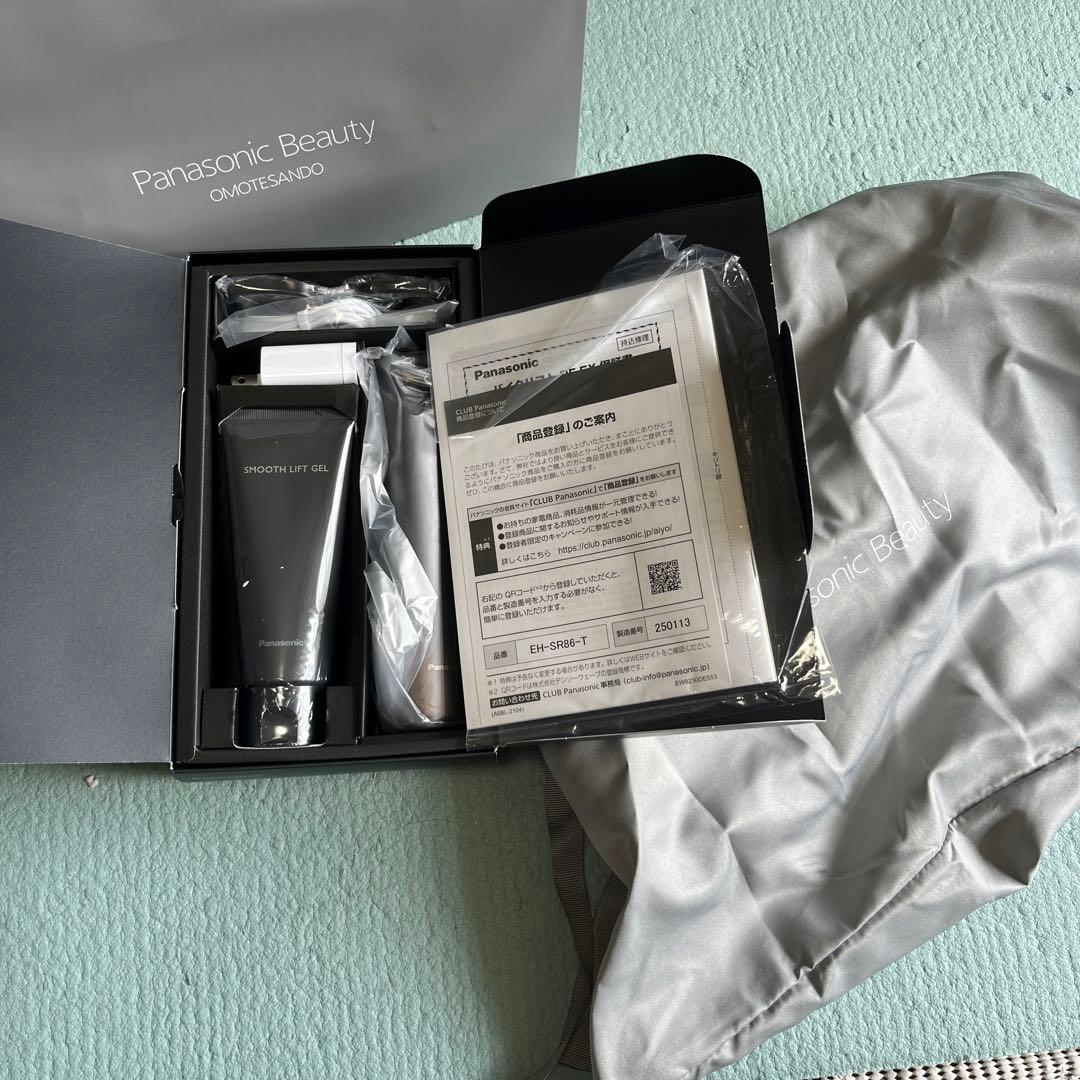 新品 Panasonic バイタリフトRF EX EH-SR86-T 美顔器