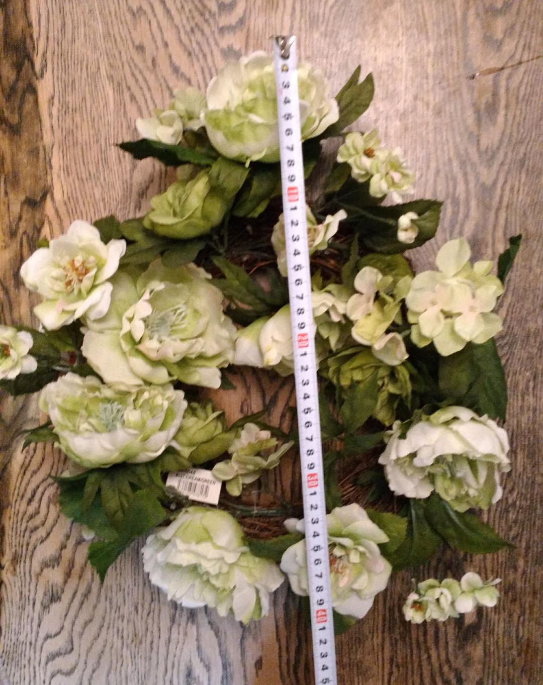 大きいリース☆ウエディングプレート側にも♡