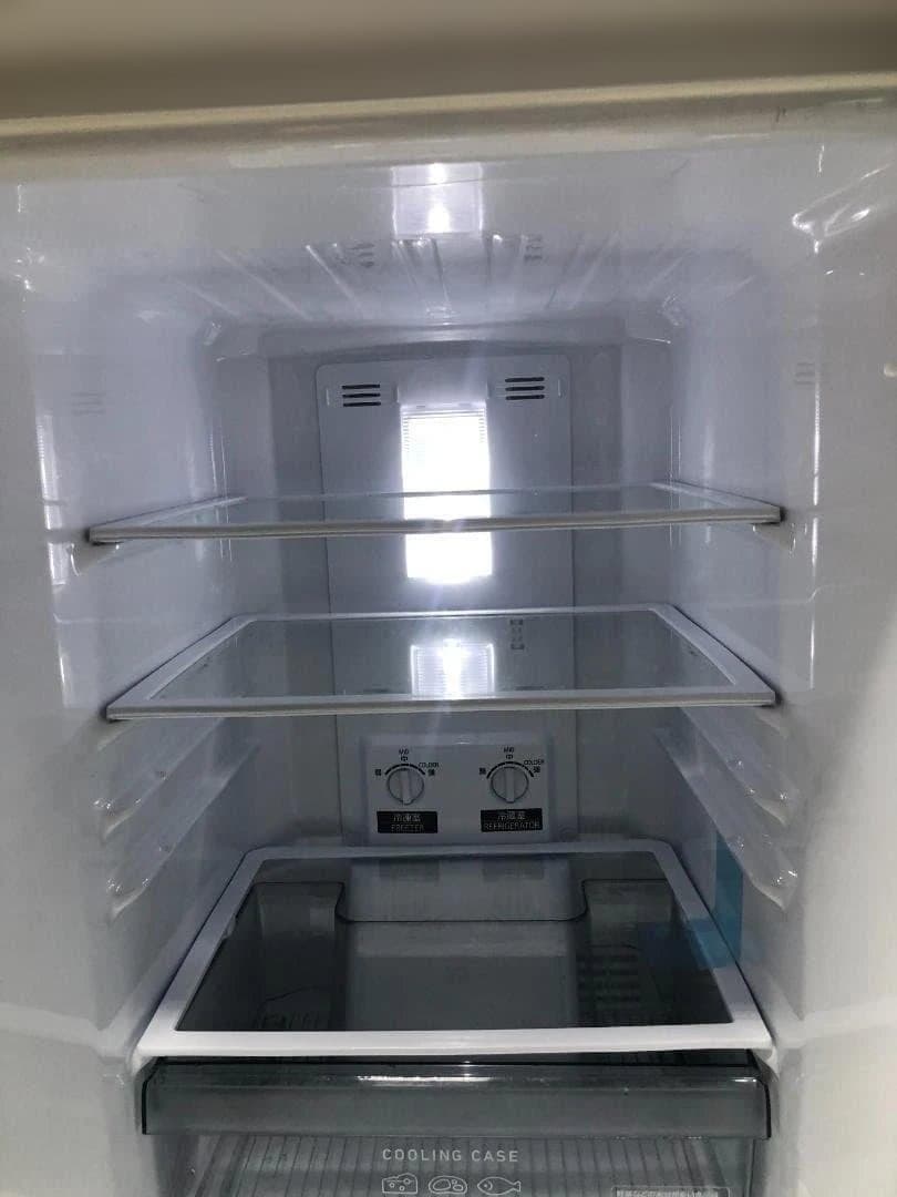 送料込み MITSUBISHI 2ドア冷凍冷蔵庫 2021年製 73020-2