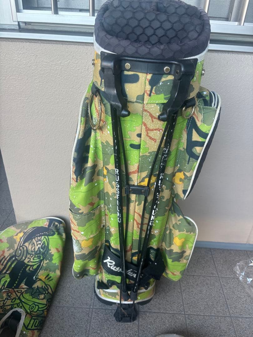 即完売モデル ラッセルノ キャディバッグ ヘッドカバー カートバッグ セット