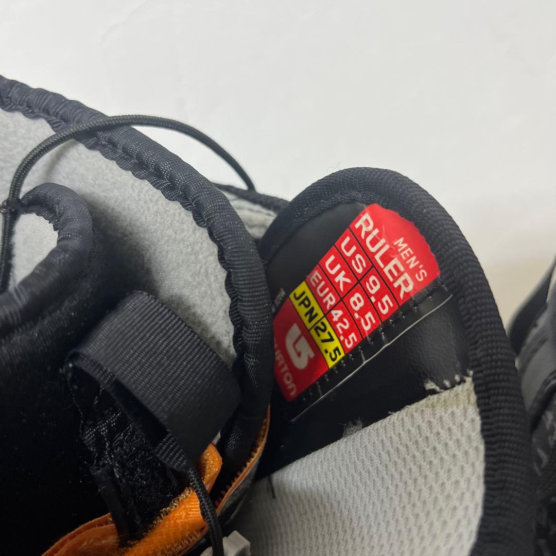 【極美品】Burton スノーボードブーツ 黒 Ruler 27.5cm