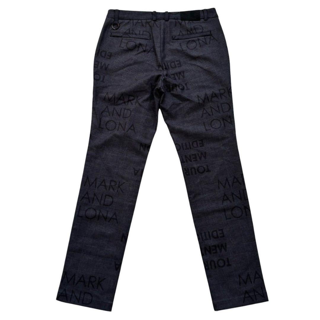 未使用　MARK&LONA マークアンドロナ ロングパンツ ゴルフウェア スカル