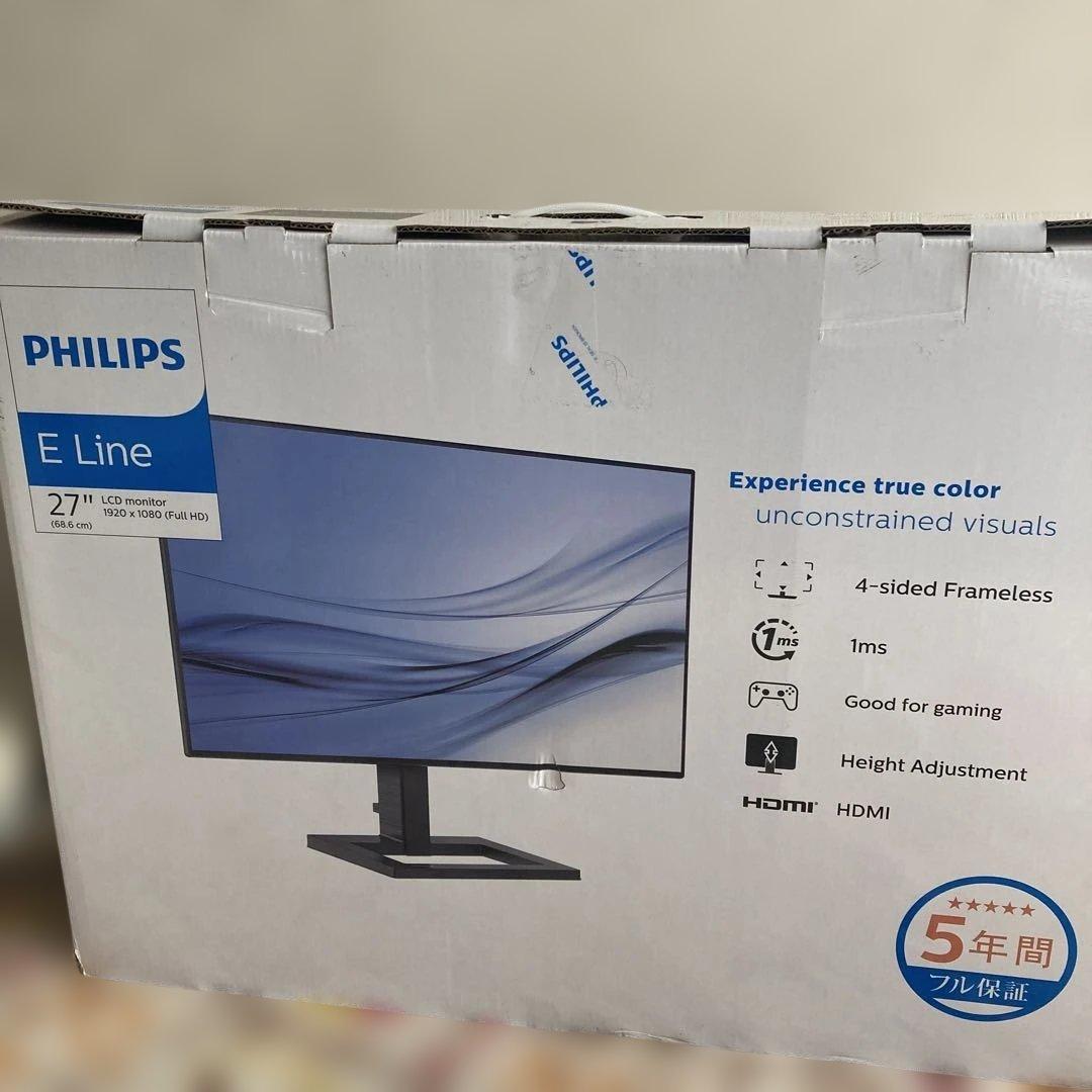 Philips E Line 27インチ モニター
