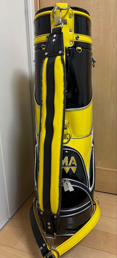 限定★GMA★キャディバッグ★ゴルフ★エナメル★ゴルフバッグ★尾崎将司★ジャンボ