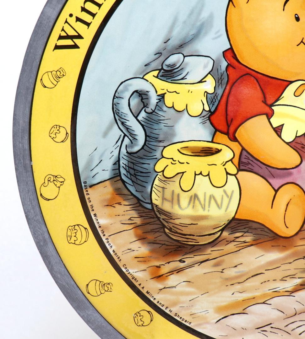 くまのプーさんとハチミツ ディズニー公式 ヴィンテージ ステンドグラス 数量限定