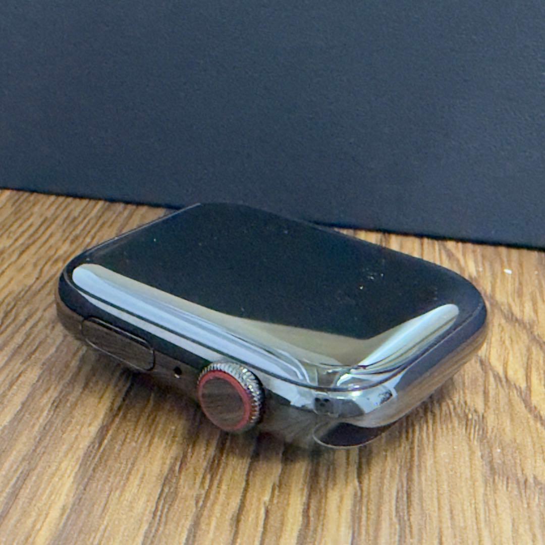 3107 極美品　Apple Watch エルメス　ブラック　ステンレス　限定版