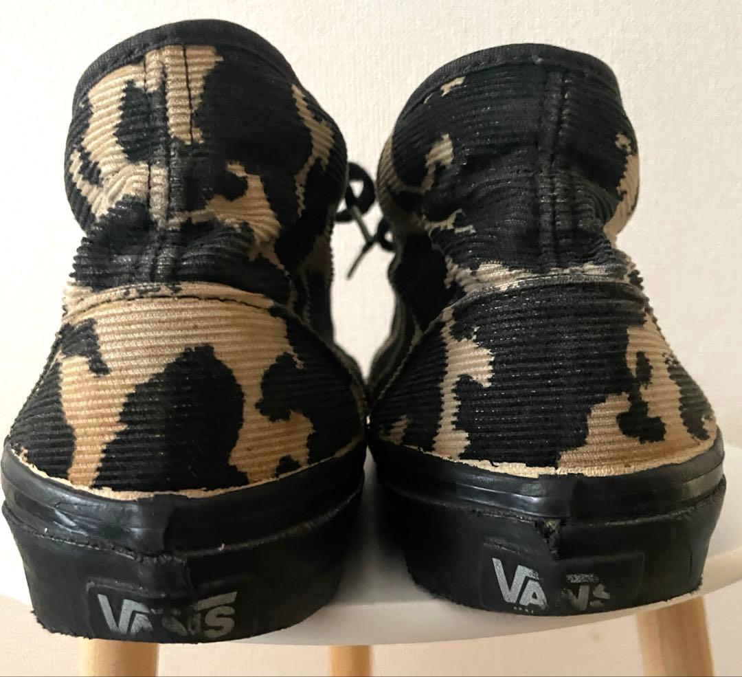80sVANS USA製 CHUKKA 「COW柄、9H」