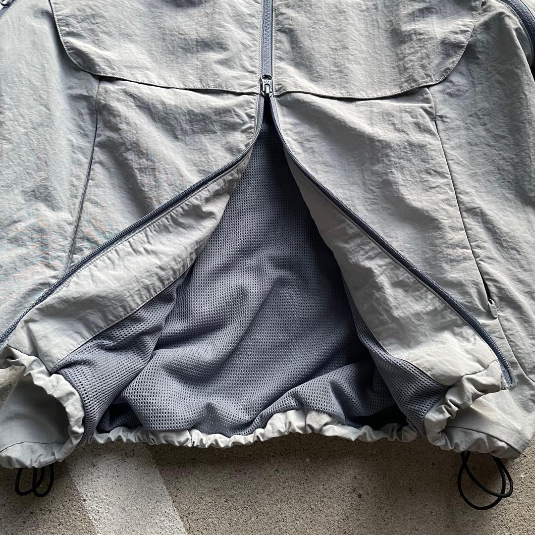 ジャケット・アウター SANSANGEAR SLASH ZIPPER JACKET 24ss