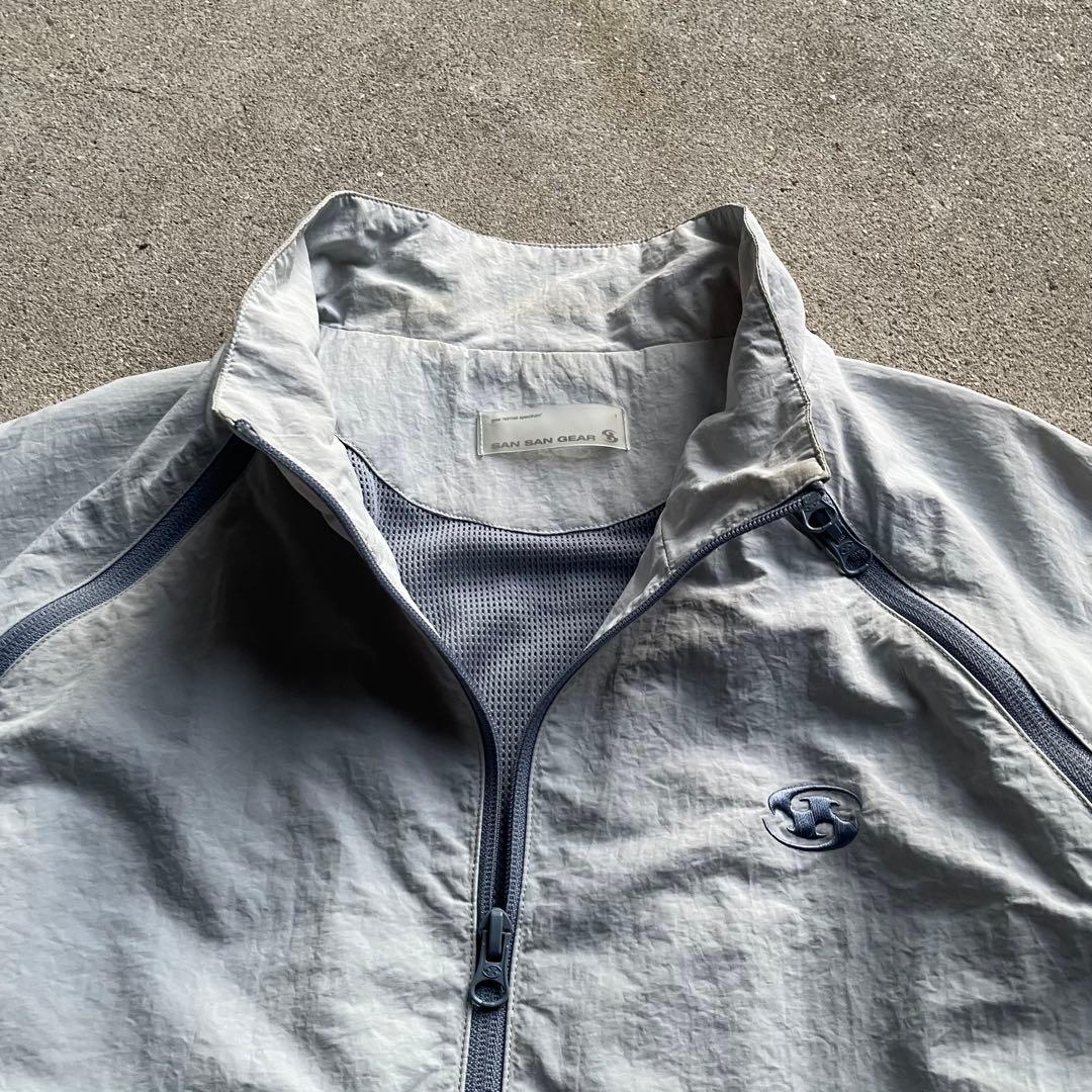 ジャケット・アウター SANSANGEAR SLASH ZIPPER JACKET 24ss