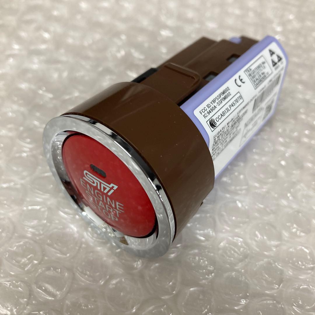 スバル STIプッシュエンジンスイッチ 開封済み 未使用