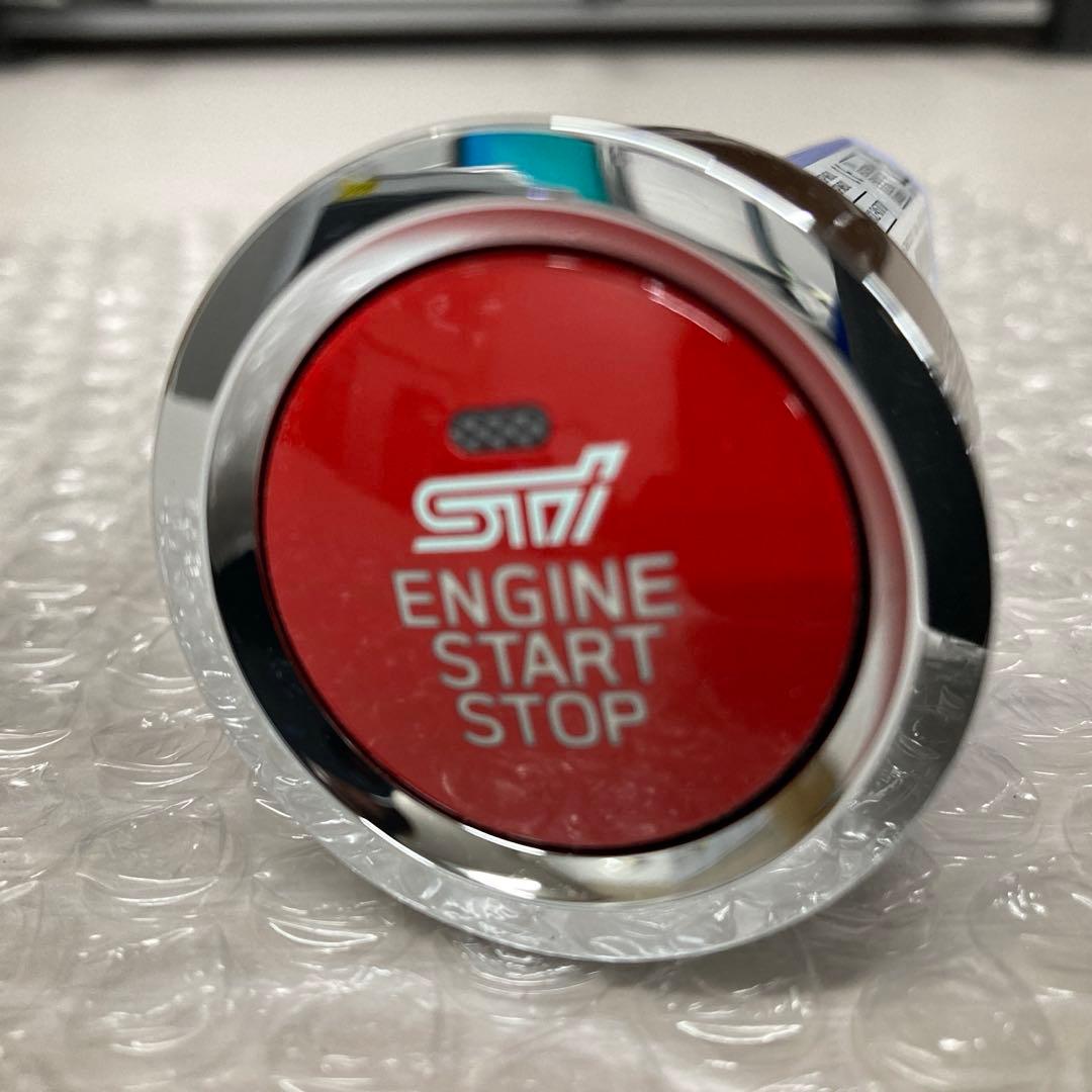 スバル STIプッシュエンジンスイッチ 開封済み 未使用