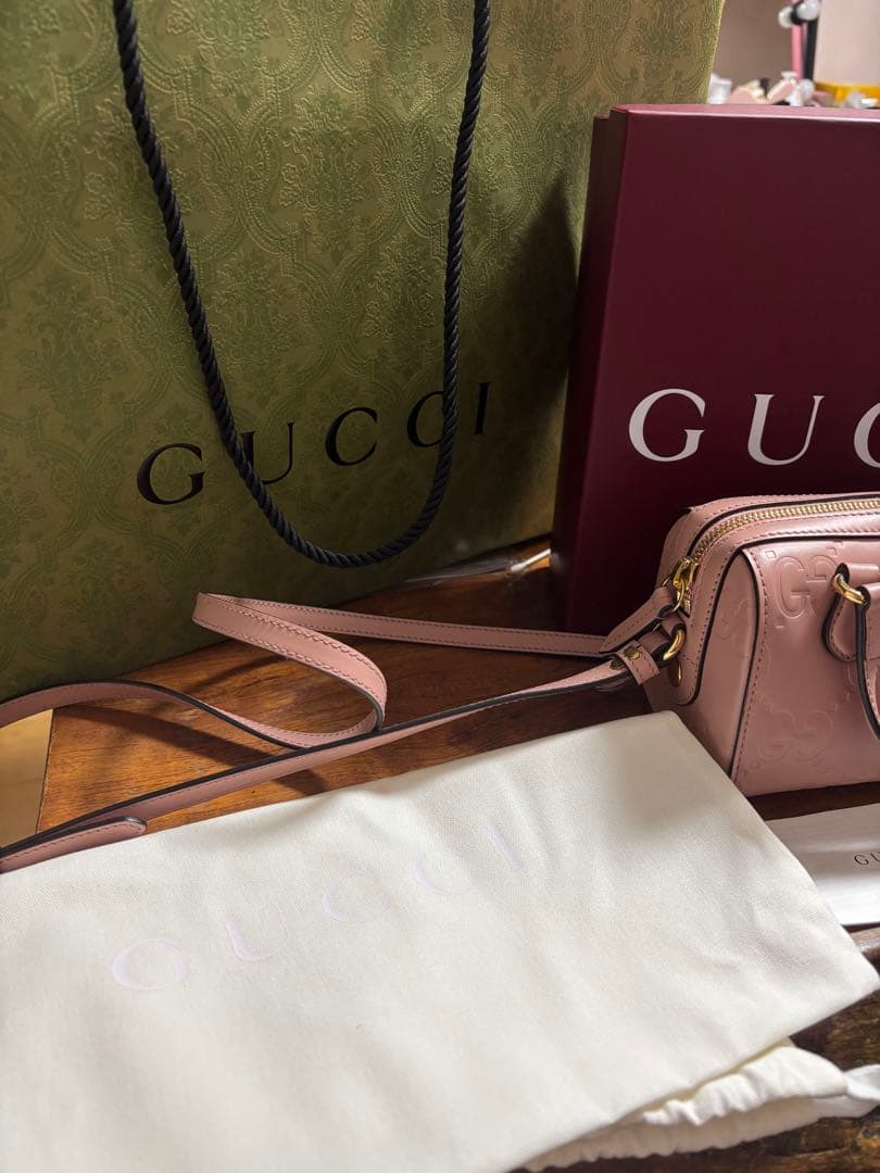 GUCCI 2Way ミニハンドバッグ ショルダーバッグ