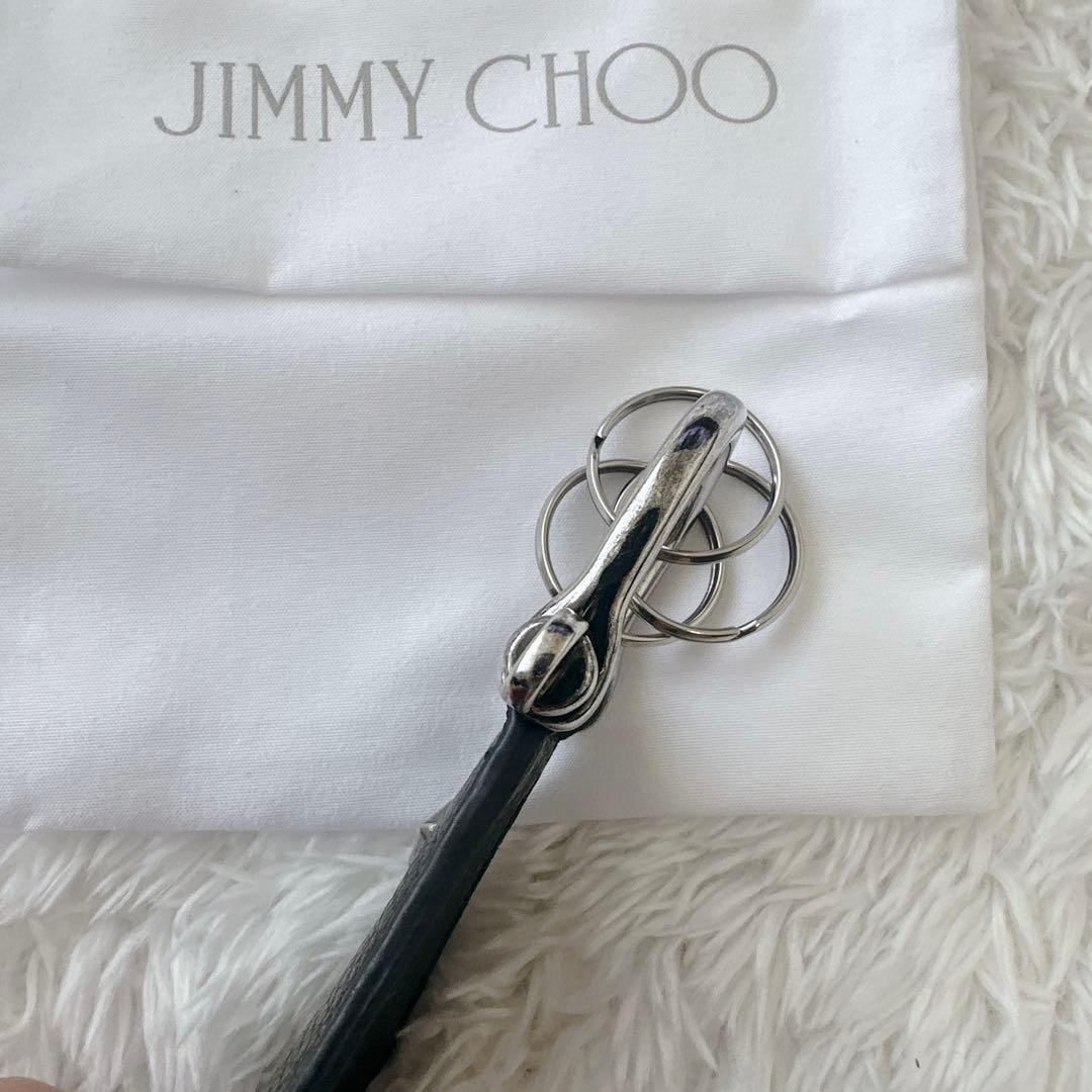 美品 箱付き JIMMY CHOO レザー　キーチャーム
