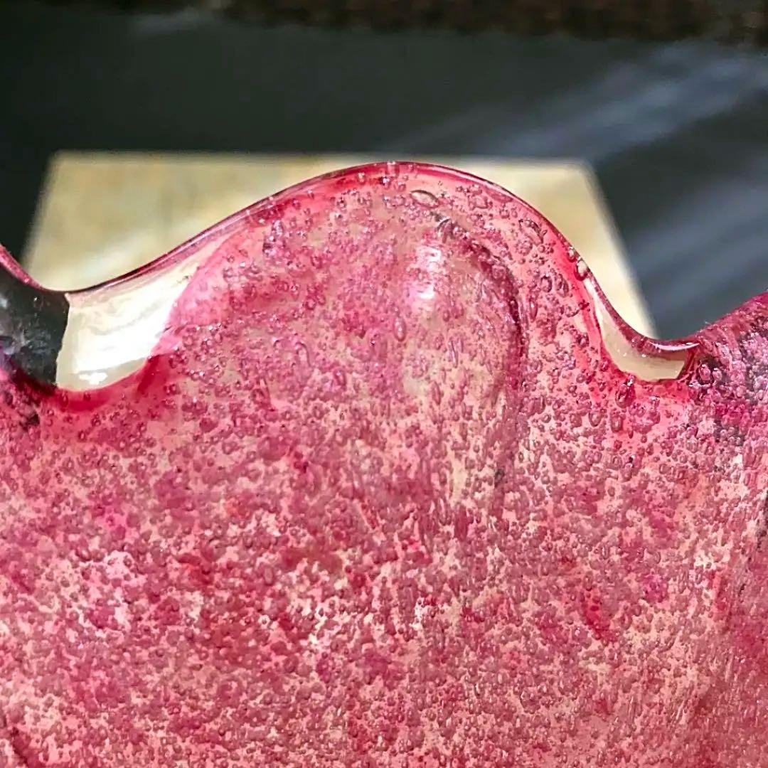 手作りガラス 大皿