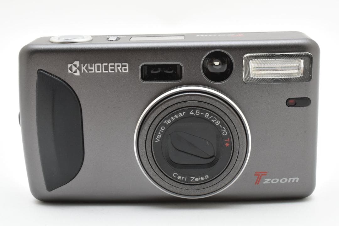 美品 KYOCERA T zoom カールツァイス コンパクトフィルムカメラ