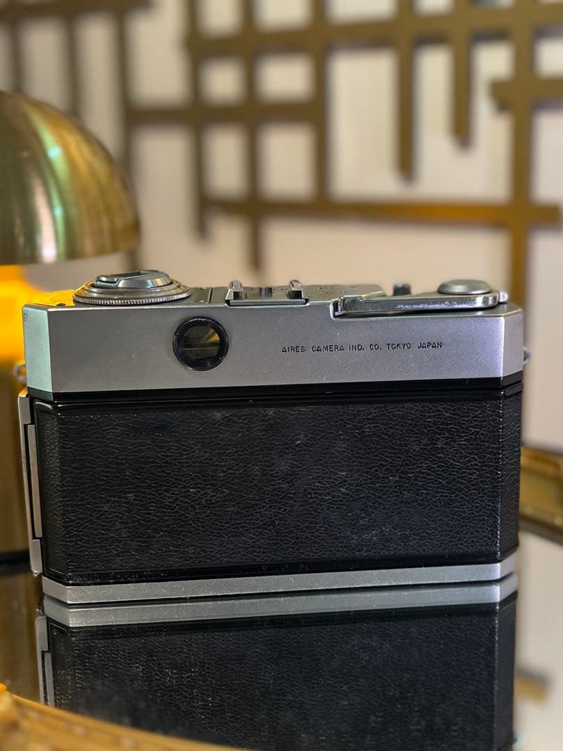 極希少 AIRES 35-V 露出計動作 4.5cm F1.8