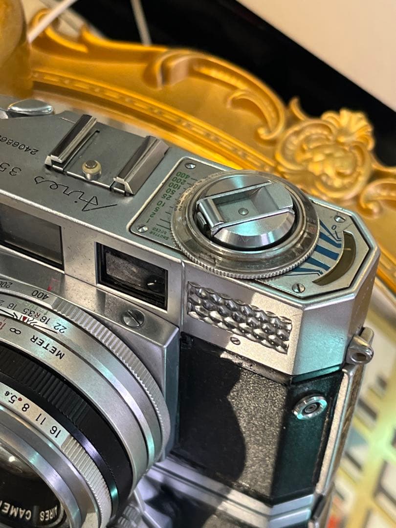 極希少 AIRES 35-V 露出計動作 4.5cm F1.8