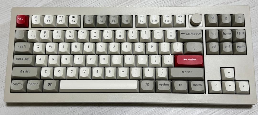 Keychron V3 Max Retro US配列 バナナ軸