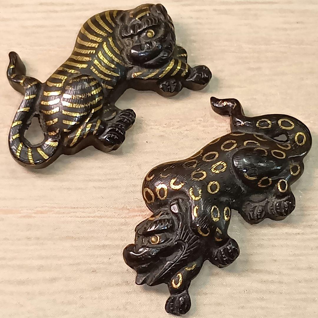 目貫／後藤系虎目貫／前金具