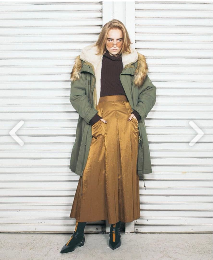 定価￥38,280 完売モッズコート美品moussy